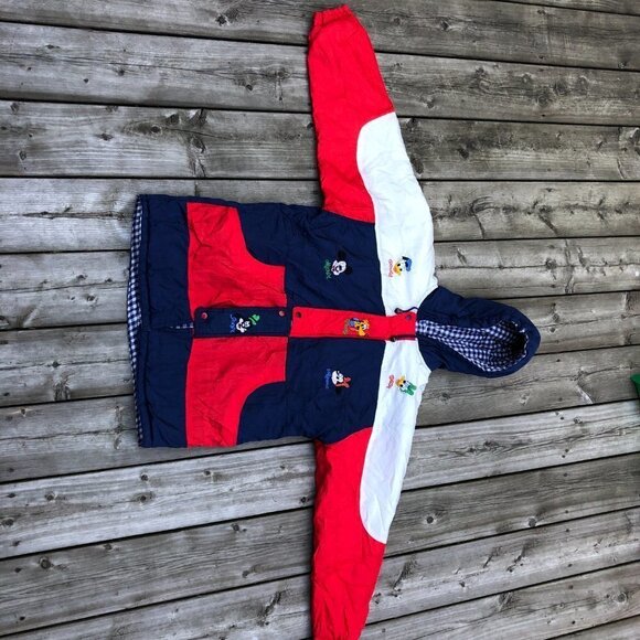 Vintage Hello Kitty X Disney Mickey Mouse Embroidered Reversible Jacket - Picture 2 of 16